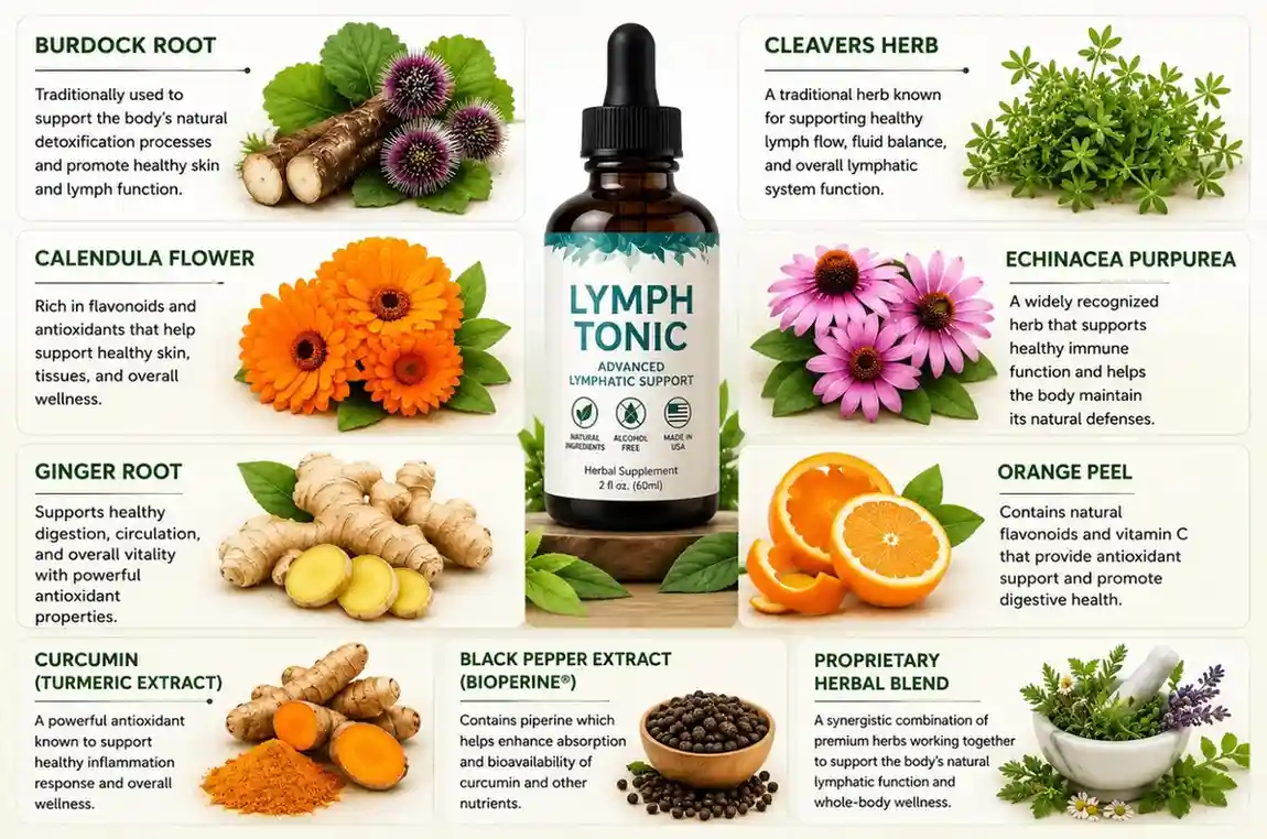 Lymph Tonic INgredients